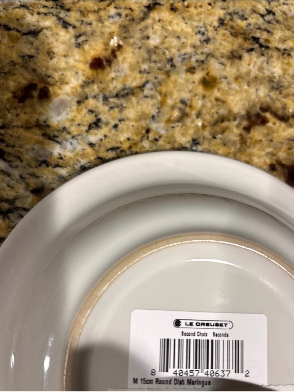 Le Creuset 15cm Round Dish Meringue - Set of 2 - Picture 4 of 11